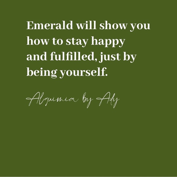 Alquimia Gold Hoop Earrings with Green Accents - Picture 5 of 6